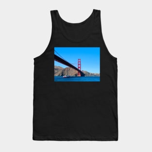 Golden Gate from Boat Tank Top